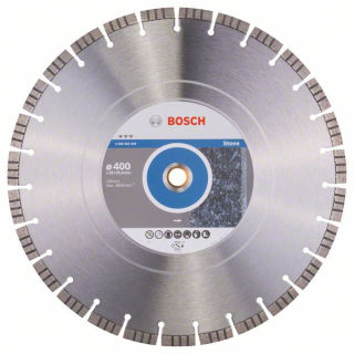 Bosch Diamantový rezací kotúč Best for Stone 400 x 20,00+25,40 x 3,2 x 12 mm 1ks 2608602649