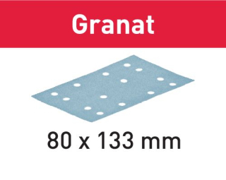 Festool Brúsny pruh STF 80x133 P80 GR/10 Granat 497128