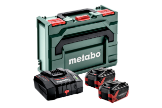 Metabo Súprava 2x akumulátor 18 V 8,0 Ah LiHDX + nabíjačka ASC 290 + metaBOX 685305000