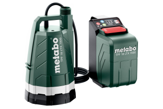 Metabo Akumulátorové ponorné a dažďové čerpadlo TPF 18 LTX 7000 601748850