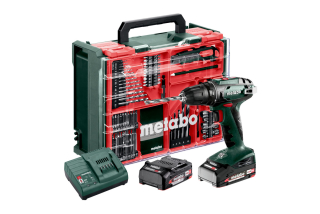 Metabo Akumulátorová vŕtačka so skrutkovačom BS 18 Set 602207710